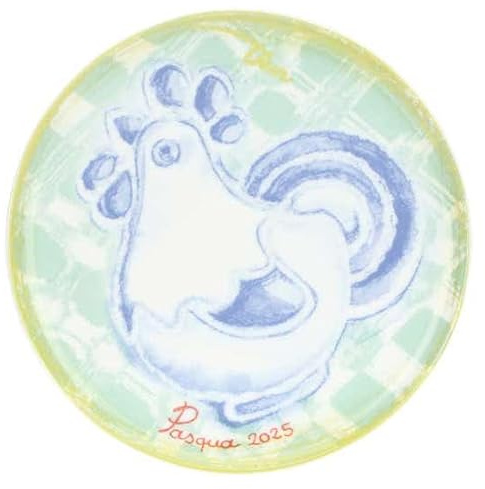 THUN - Piattino Limited Edition in porcellana Pasqua - Porcellana - ø20,5*h2,2
