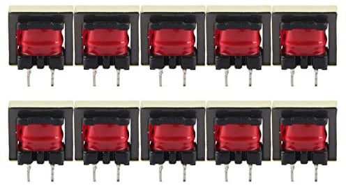 ANKROYU Transformador de audio profesional EE14 1300 Transformador de adaptación de impedancia de 8 ohmios para sistemas de audio de alta fidelidad Equipo de transmisión Regulación