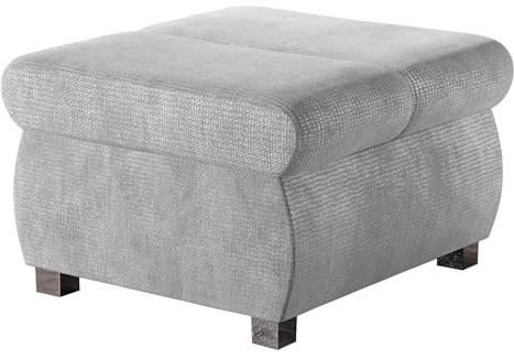 Mirjan24 Polsterhocker Bangkok klein, Sitzbank 60x60x39 cm, Hocker Sitzhocker Modern Pouf Fußbank Sitzmöbel (Lumo 65)