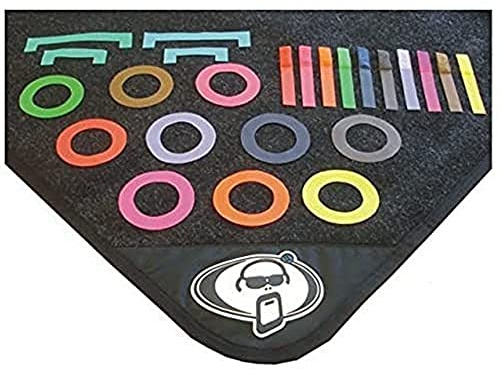 Protection Racket Drum Mat Coloured Markers