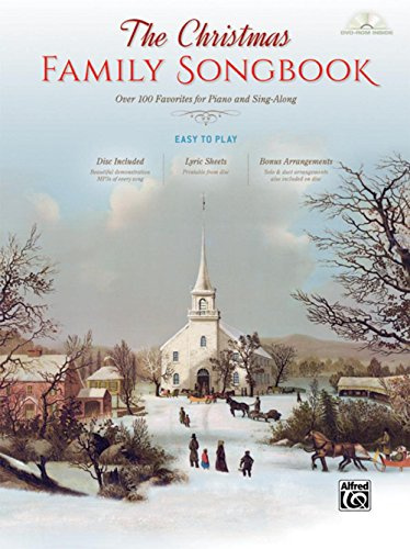 The Christmas Family Songbook -Piano/Vocal/Guitar Book & DVD-ROM