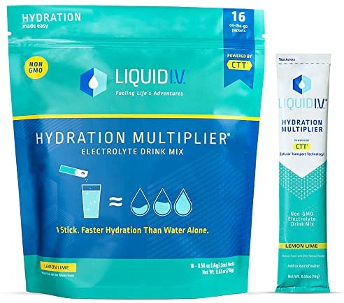 Liquid I.V. Hydration LemonElectrolyte Powder Drink Mix, 16 Count by Liquid I.V.