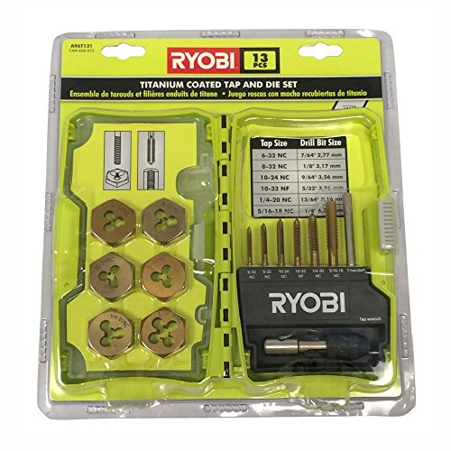 Ryobi A96T131 Gewindeschneid-Set, 13-teilig