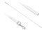 WR-Design 1 Schleuderstab 5 mm Durchmesser in der Farbe Weiss, Länge 100 cm