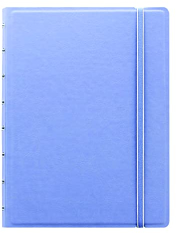 Filofax Nachfüllbares Notizbuch, A5-Größe, Classic Pastels Collection, gepunktetes Papier, 21 x 14,6 cm, Vista Blue (B115078U)