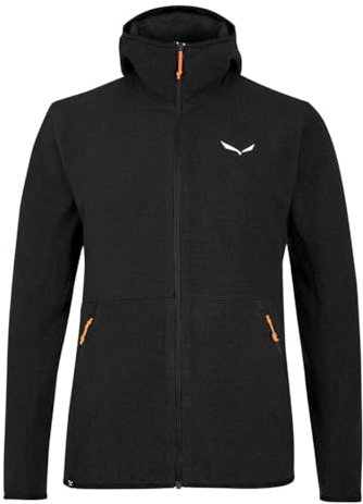 Salewa Herren NUVOLO PL M JKT, Fleecejacke Midlayer, black out melange, 46/S