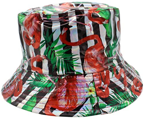 Cherry-on-Top Bucket Hat Metallic Flamingo Bucket Hat