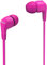 Philips In-Ear Headphones E1105PK/00 With In-Line Remote Control (8.6-Mm Neodymium Drivers, Powerful Bass, Clear Sound, Comfortable Fit) Pink