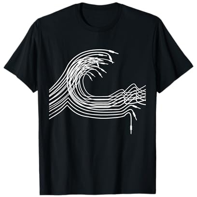 Grosse Welle für Modular Synthesizer Musiker T-Shirt