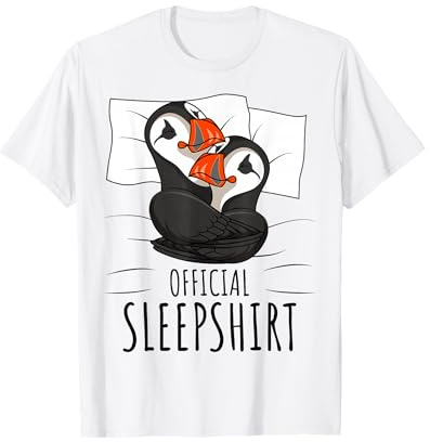 Offizielles Schlafshirt von Puffin T-Shirt