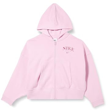 NIKE DV2565-676 G NSW TREND FLC FZ HOODIE Sweatshirt Unisex ROSE ARCTIQUE Taille S