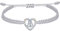 J.Endéar Schwester Armband für Damen Mädchen Silber 925 Handgemachtes Geflochtenes Kordel Verstellbar, Freundschaft Geschenke für Seelenschwester Beste Freunde, Grau