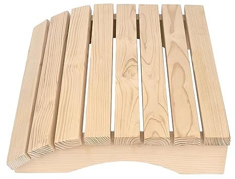 Ronyme Sauna Respaldo Almohada Sauna Accesorios Soporte para la espalda Hogar Antideslizante Cómodo Sauna de madera Reposacabezas para sauna Baño Baño de