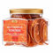 Rodajas de naranja sanguina secas seleccionadas, 140 g, calidad culinaria y para guarnición, naranja sanguina deshidratada para decoración, 100% natural, sin azúcar añadido.