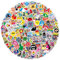 Ptyism 200 Stück Graffiti Sticker - Cool, Wasserfeste Aufkleber, Vinyl Set Für Laptop, Sammelalbum, Gitarre, Tasse, Wasserflasche, Mobiltelefon
