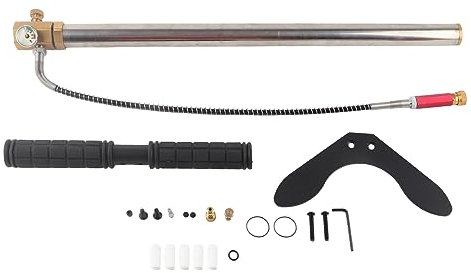 Zohisin GX Caliper Pump Hand Pump 58.0×12.0×6.0 4500PSI Auto Motorcycle High Pressure Tyre Inflator Cycling Hand Pump Air Gun Pump