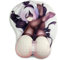 PHJEDXCM (NieR:Automata) 2BMouse Pad, ergonomische Mauspads, 3D-Brustmatte mit Gelschaumauflage, Handgelenkauflage, rutschfest, Anime-Geschenk, Unterstützung für PC, Laptop, Matte Handgelenkstütze und