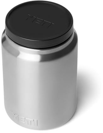 YETI Rambler Food Jar, Vacuum Insulated Stainless Steel Container with Leakproof MagVent Lid, Stainless Steel, 24 oz (710 ml)
