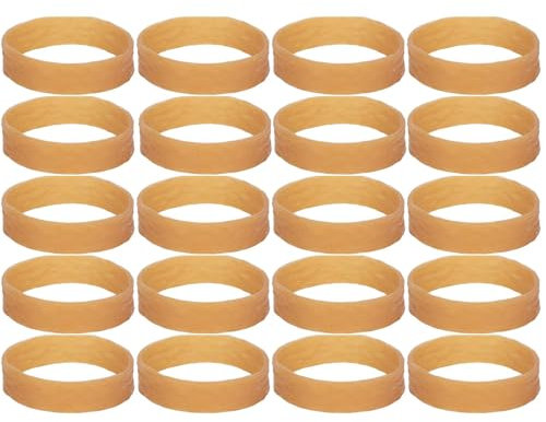 Ski Brake Retainers - 20x Elastic Snowboard Brake Band - Snowboard Binding Rubber Bands - Snowboard Binding Straps - Ski Tuning Kit - Winter Sports Ski Accessories for Improved Safety and Fun