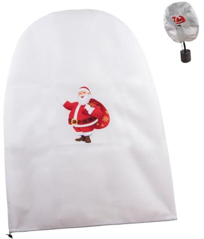 FONDOTIN Pflanzen Frostschutzdecke Atmungsaktive Strapazierfähige Abdeckung Für Winterpflanzen Schutz Vor Frost Sturm Und Tieren Mit Zugband Für Sicheren Halt