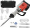 Martello Demolitore 3500W SDS-Hex, 60 Joule, Martello Pneumatico con Impugnatura Anti-Vibrazione, 2 Scalpelli Inclusi e Scatola di Trasporto, Tassellatore per Calcestruzzo e Demolizioni Pesanti