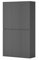 Vicco Armoire Claus, Anthracite, 111x191.5cm avec 6 Portes