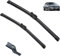 Kit escobillas limpiaparabrisas delanteras para Opel Astra J GTC 2009-2015 27+25 alta calidad y ajuste perfecto