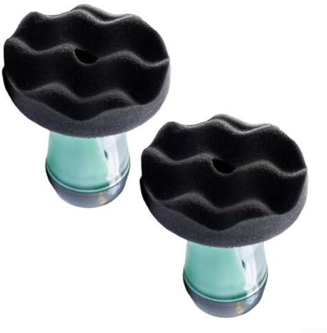 Applicateur de brillance pour pneus, 1 applicateur de pansement de pneu avec réservoir intégré pour le désordre et les traces - Brosse en mousse réutilisable pour voiture et camion
