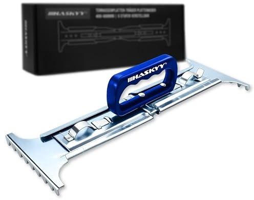 HASKYY Plattenheber Terrassenplattenheber Verlegehilfe 400 – 600 mm verstellbar Tragkraft 45 kg Hebehilfe für Terrassenplatten Pflastersteine Blockstufen Mauersteine uvm