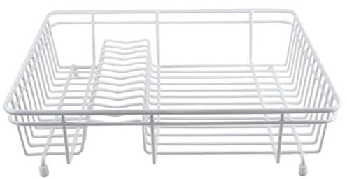 Apollo Large White Wire Dish Drainer