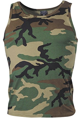 MFH Tank Top Weste Woodland