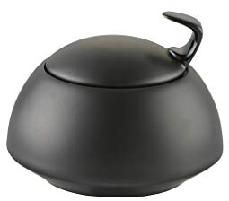 TAC Gropius Black Zuckerdose 6 P.