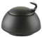 TAC Gropius Black Zuckerdose 6 P.