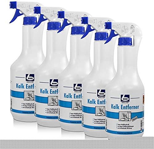 5x Dr. Becher Kalk Entferner Sprühflasche 1 Liter