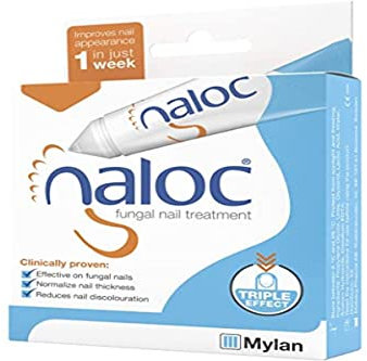NALOC Tratamiento Antihongos rápido y efectivo para combatir los hongos de las uñas 10ml
