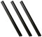 Ventanara® Sichtschutzstreifen Klemmschienen 25 Stück Befestigungs Clips Braun