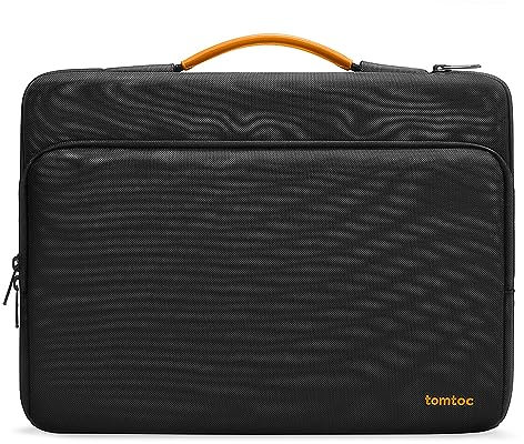 tomtoc 360° Tasche Hülle Kompatibel mit 15,6 Zoll Acer, ASUS, Dell, HP, Lenovo Laptop Notebook Chromebook Ultrabook Computer, Wasserabweisend Rundumschutz Laptoptasche Laptophülle Sleeve