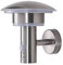 Lindby LED Wandlampe/Wandleuchte außen mit Bewegungsmelder, Edelstahl Kunststoff spritzwassergeschützt IP44 8,1W Außenleuchte