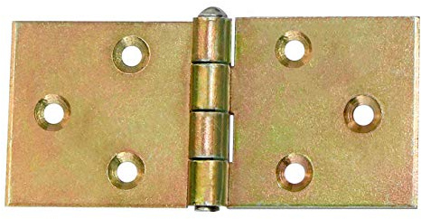 10 Scharniere Tischbänder Tischband Kistenband Scharnierband 45 x 100 x 2,0 mm