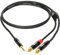 Klotz KY7-150 Y-Adapterkabel Cinch 1,5 m