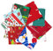 10 Pack Baumwollstoff Weihnachten Stoffpakete Patchwork Stoffe Baumwolle,Stoffe zum Nähen, Patchwork Stoffpaket zum Quilten DIY Basteln Handwerken (25 x 25 cm)