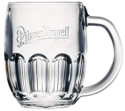 6 Stück Pilsener Urquell Glas Gläser 0,2l Bierglas Biergläser Humpen Seidel Tschechien