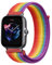 Niboow 20mm Armband für Amazfit GTS 4/GTS 4 Mini/GTS 3/GTS 2 Mini/GTS 2e/GTS 2/GTR Mini/GTR 42mm, Nylon Weich Armbänder Uhrenarmband für Amazfit Bip 3 Pro/Bip 3/Bip S/Bip Lite/Bip U Pro-Regenbogen