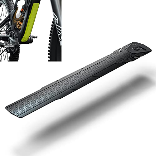 ENLEE Mountainbike-Unterrohr-Rahmenschutz, 3M MTB Fahrrad-Rahmenschutz - Schützt das Fahrrad vor Kollision und Kratzern (Rhombus/Schwarz)