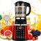 Blender Smoothie Maker 1200W Blender Mixer with 1.75L Glass Jug for Smoothie, Milk Shake, Frozen Fruit, Soup, Fruit Blender and Cocktail Maker and Ice Crush Red