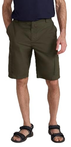 Mountain Warehouse Trek Lightweight UPF50+ Mens Shorts Khaki (T W38