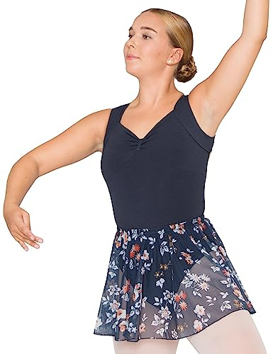 tanzmuster Ballettrock Damen - Ylvie - feiner, elastischer Netzstoff - zum Reinschlüpfen - Ballettkleidung für Erwachsene