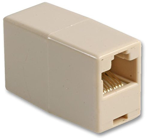 Kupplung, RJ45, gekreuzt, modulare Stecker, 1 Stück