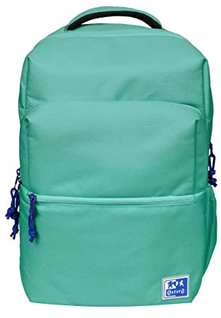 Oxford B-Ready, Mochila Escolar Unisex, 18 L, 42 m, Bolsillo Acolchado para Portátil, Poliéster Reciclado RPET