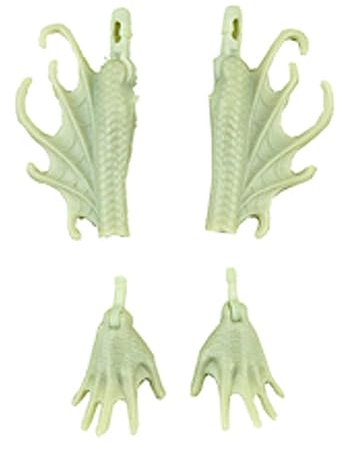 Ersatzteile für Monster High Puppen-Set – DHB47 ~ Great Scarrier Reef Peri und Pearl Serpentine Puppen ~ Ersatz-Set mit grauen Unterarmen und Händen